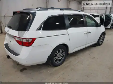 5FNRL5H68CB008793 — 2012 Honda Odyssey, foto 5 de IAAI 22.10.2026, Desgaste normal