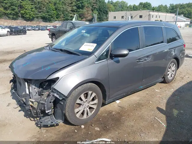 5FNRL5H60EB004823 — 2014 Honda Odyssey, фото 2 с аукциона IAAI 09.10.2026, Передняя часть