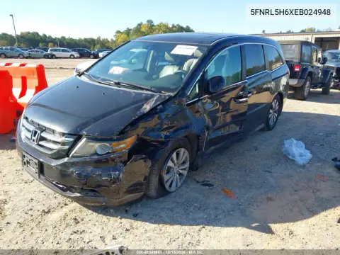 5FNRL5H6XEB024948 — 2014 Honda Odyssey, фото 2 с аукциона IAAI, Левый бок