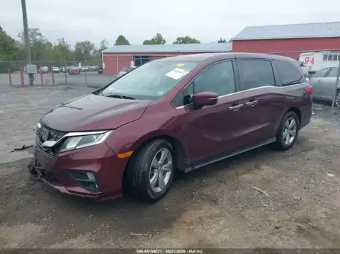 5FNRL6H74JB051944 — 2018 Honda Odyssey, фото 2 з IAAI, Передня частина