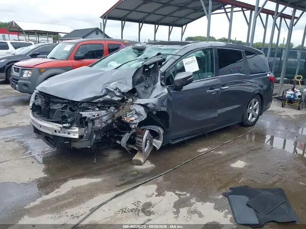5FNRL6H71KB092159 — 2019 Honda Odyssey, фото 2 с аукциона IAAI, Опрокидывание