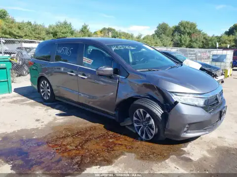 5FNRL6H70MB013132 — 2021 Honda Odyssey, წინა ნაწილი (Front End), ფოტოები შეკეთებამდე