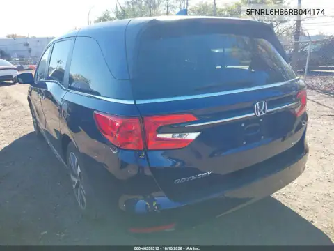 5FNRL6H86RB044174 — 2024 Honda Odyssey, ფოტო 4, IAAI, წინა ნაწილი