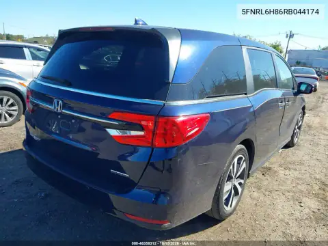 5FNRL6H86RB044174 — 2024 Honda Odyssey, ფოტო 5, IAAI, წინა ნაწილი