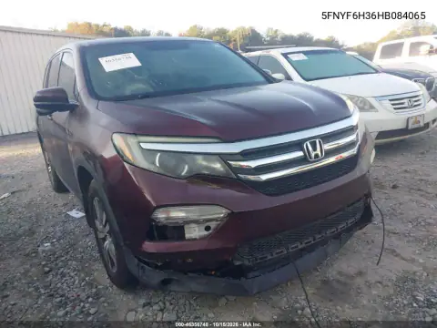 5FNYF6H36HB084065 — 2017 Honda Pilot, Przód, zdjęć przed naprawą
