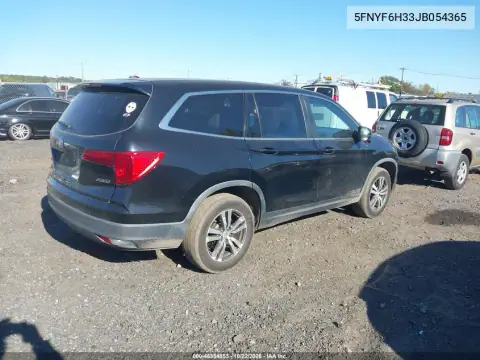 5FNYF6H33JB054365 — 2018 Honda Pilot, фото 5 з IAAI 26.10.2026, Звичайний знос