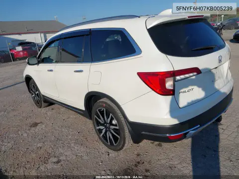 2019 Honda Pilot Elite VIN 5FNYF6H07KB005239 фото 4