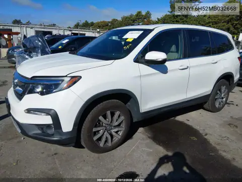 5FNYF6H52MB032668 — 2021 Honda Pilot, photo 3 from IAAI 22.10.2026, Theft