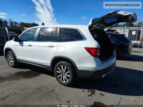 5FNYF6H52MB032668 — 2021 Honda Pilot, photo 4 from IAAI 22.10.2026, Theft