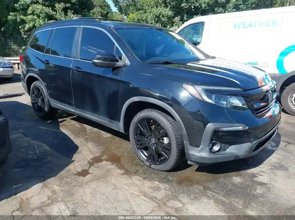 5FNYF6H25MB077481 Honda Pilot 2021 — повреждение Левый бок, фото до ремонта
