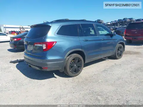 5FNYF5H23MB012901 — 2021 Honda Pilot, photo 5 from IAAI, Left front