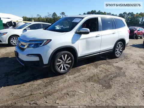 5FNYF6H5XMB065076 — 2021 Honda Pilot, photo 3 from IAAI, Right front