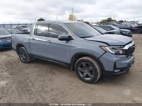 5FPYK3F74PB500491 Honda Ridgeline RTL-E 2023 — uszkodzenie Przód, zdjęcie przed naprawą