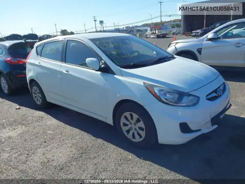 2012 Hyundai Accent Gl VIN KMHCT5AE1CU058431 фото 1