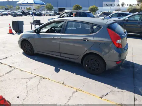 2012 Hyundai Accent Gs VIN KMHCT5AE1CU046229 фото 4