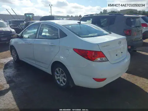 KMHCT4AE7CU253234 — 2012 Hyundai Accent, photo 4 from IAAI, Front end