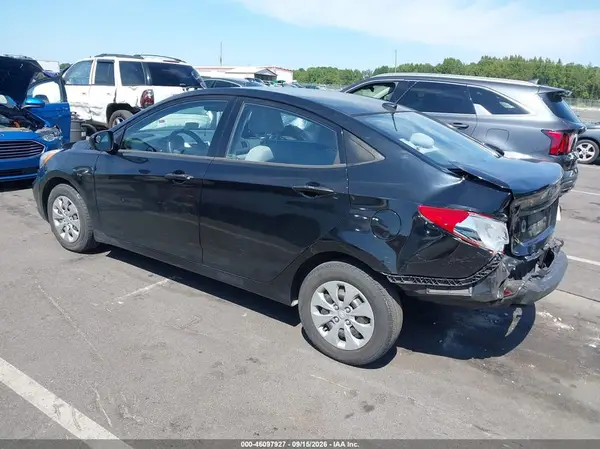 KMHCT4AE9GU136714 — 2016 Hyundai Accent, фото 3 с аукциона IAAI 14.10.2026, Задняя часть