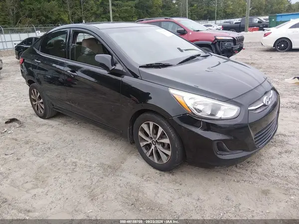 KMHCT4AE1HU318943 Hyundai Accent 2017 — Front and rear damage, before-repair photo