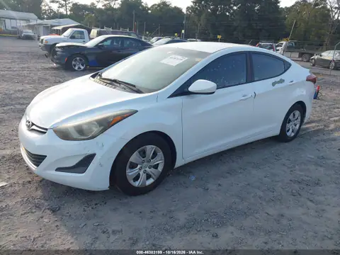 5NPDH4AE6GH690653 — 2016 Hyundai Elantra, фото 2 с аукциона IAAI 27.10.2026, Естественный износ