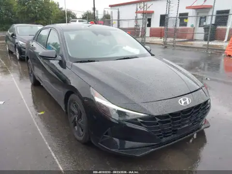 KMHLS4AG8MU166366 — 2021 Hyundai Elantra, Передня частина зліва (Left Front), фото до ремонту