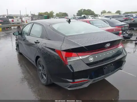 KMHLS4AG8MU166366 — 2021 Hyundai Elantra, фото 3 з IAAI, Передня частина зліва