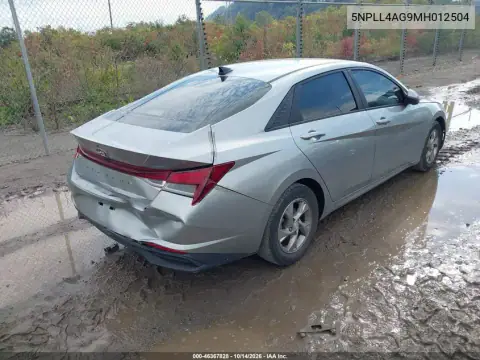 5NPLL4AG9MH012504 — 2021 Hyundai Elantra, фото 5 с аукциона IAAI, ЗАДНЯЯ ЧАСТЬ