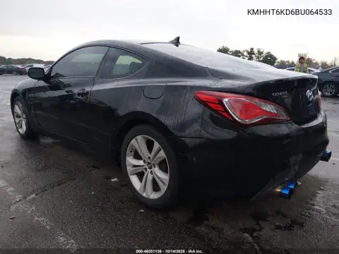 KMHHT6KD6BU064533 — 2011 Hyundai Genesis, фото 4 с аукциона IAAI, Передняя и задняя части