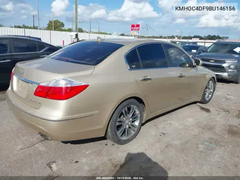 2011 Hyundai Genesis 4.6 VIN KMHGC4DF9BU146156 фото 5