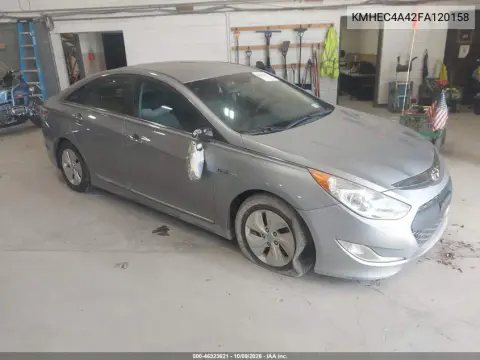 KMHEC4A42FA120158 — 2015 Hyundai Sonata, Desgaste normal, fotos antes de reparar