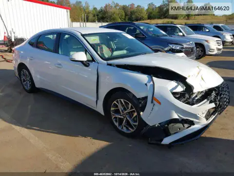KMHL64JA6MA164620 — 2021 Hyundai Sonata, წინა მარჯვენა ნაწილი, ფოტოები შეკეთებამდე