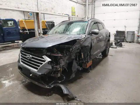 KM8J3CALXMU312987 — 2021 Hyundai Tucson, фото 2 с аукциона IAAI, левый бок