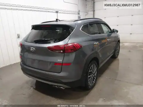 KM8J3CALXMU312987 — 2021 Hyundai Tucson, фото 4 с аукциона IAAI, левый бок