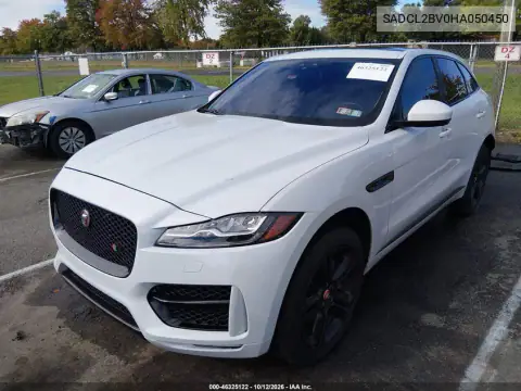 SADCL2BV0HA050450 — 2017 Jaguar F-Pace, Trasera derecha, fotos antes de reparar