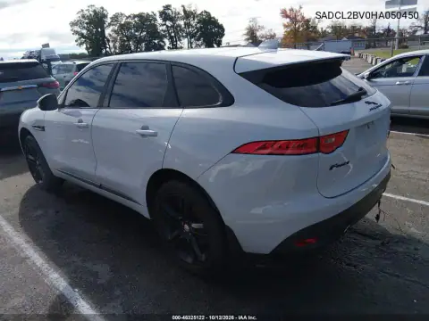 SADCL2BV0HA050450 — 2017 Jaguar F-Pace, фото 4 з IAAI, Задня частина справа