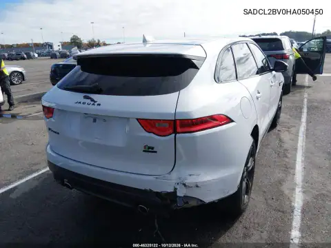 SADCL2BV0HA050450 — 2017 Jaguar F-Pace, фото 5 з IAAI, Задня частина справа
