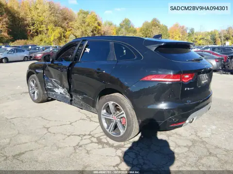 SADCM2BV9HA094301 — 2017 Jaguar F-Pace, foto 4 de IAAI, Lado izquierdo