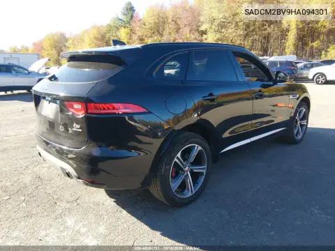 SADCM2BV9HA094301 — 2017 Jaguar F-Pace, foto 5 de IAAI, Lado izquierdo