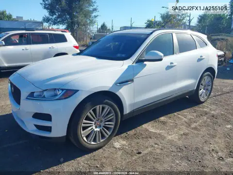 SADCJ2FX1JA255105 — 2018 Jaguar F-Pace, фото 3 с аукциона IAAI, правый бок