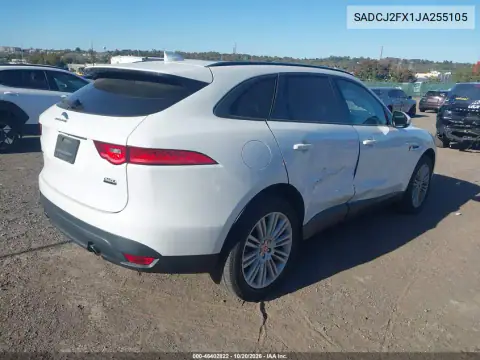 SADCJ2FX1JA255105 — 2018 Jaguar F-Pace, фото 5 с аукциона IAAI, правый бок