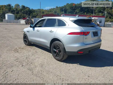 2020 Jaguar F-Pace Premium P250 Awd Automatic VIN SADCJ2FX3LA651698 фото 4