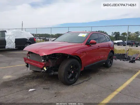 2023 Jaguar F-Pace S P250 Awd Automatic VIN SADCJ2EX7PA714261 фото 3
