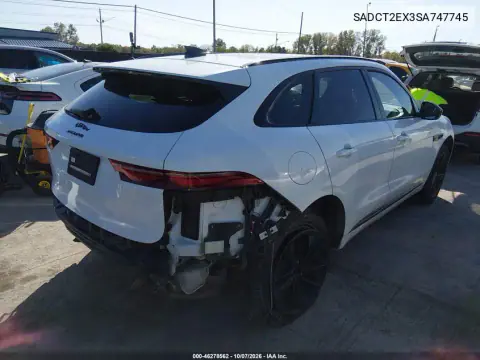 2025 Jaguar F-Pace R-Dynamic S P250 Awd Automatic VIN SADCT2EX3SA747745 фото 5