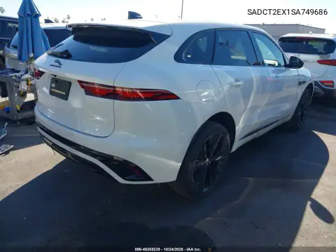 SADCT2EX1SA749686 — 2025 Jaguar F-Pace, photo 5 from IAAI, Left front