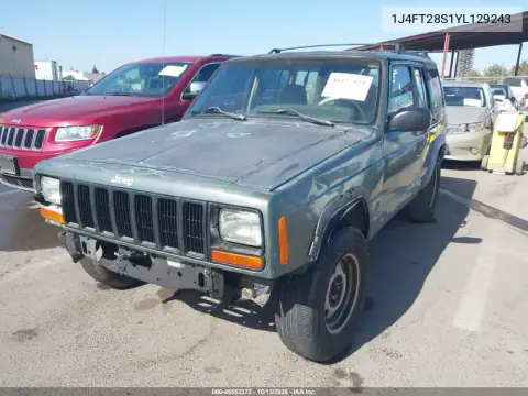 1J4FT28S1YL129243 — 2000 Jeep Cherokee, photo 3 from IAAI 27.10.2026, Normal wear