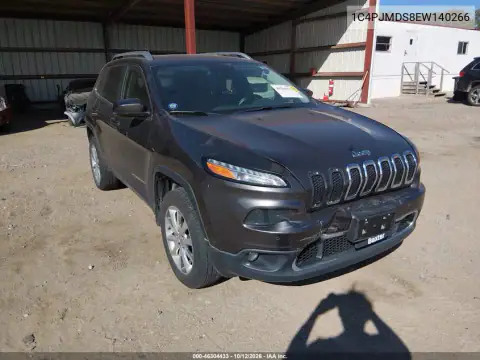1C4PJMDS8EW140266 — 2014 Jeep Cherokee, Przód i tył, zdjęć przed naprawą