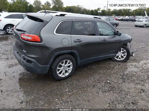 1C4PJMCS7EW137957 — 2014 Jeep Cherokee, фото 5 с аукциона IAAI, ПЕРЕДНЯЯ ЧАСТЬ