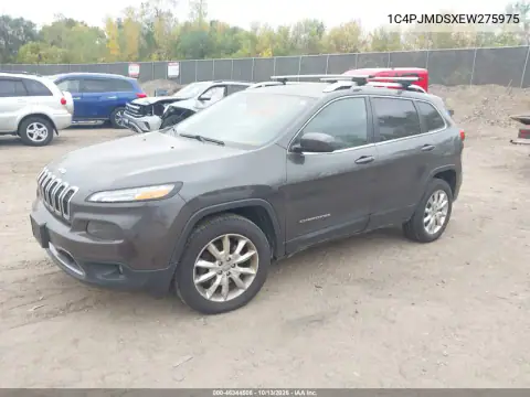 1C4PJMDSXEW275975 — 2014 Jeep Cherokee, photo 3 from IAAI, Normal wear