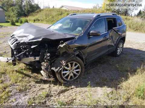 2015 Jeep Cherokee VIN 1C4PJMDS4FW754166 фото 2