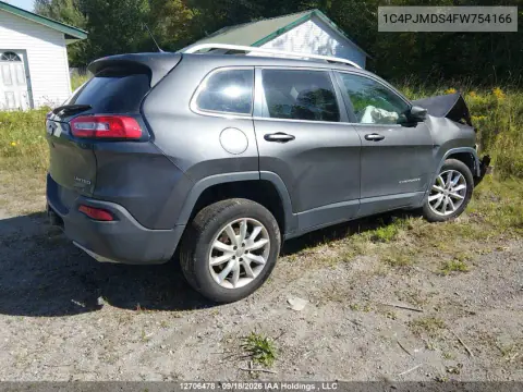 2015 Jeep Cherokee VIN 1C4PJMDS4FW754166 фото 4