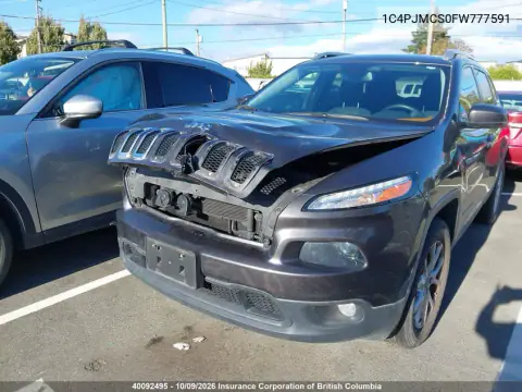 2015 Jeep Cherokee Latitude VIN 1C4PJMCS0FW777591 фото 2